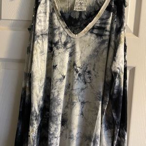 Vocal tie dye top